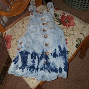 Overalls shorts